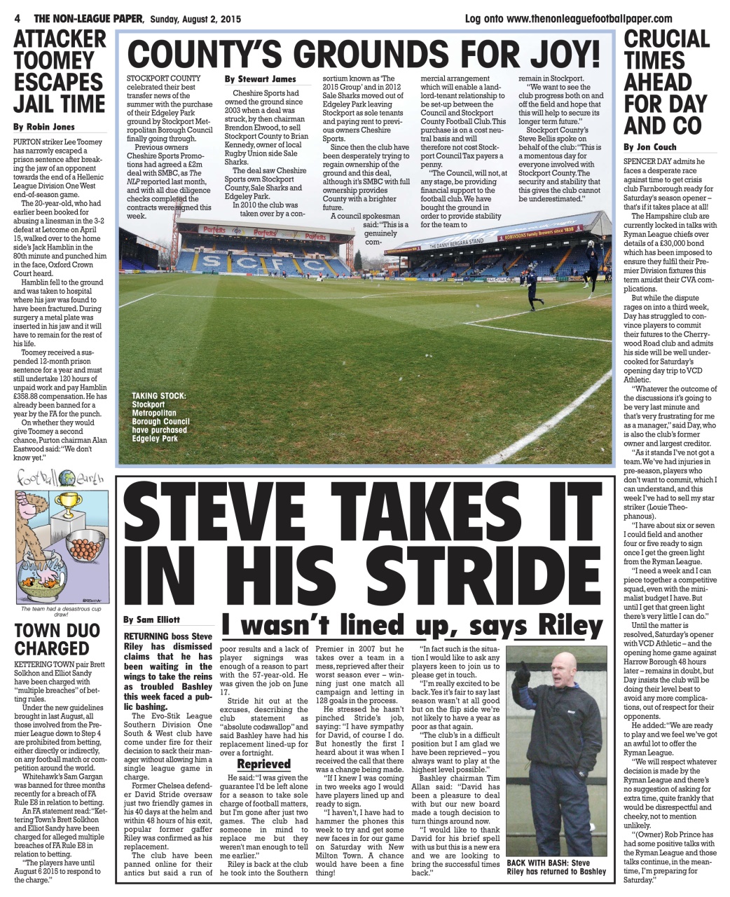 The Non-League Football Paper Preview Pages