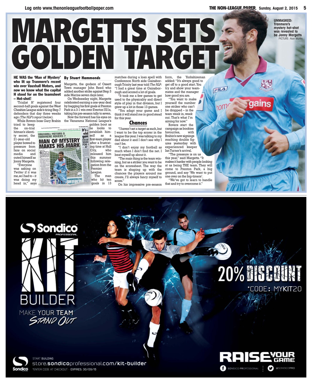 The Non-League Football Paper Preview Pages