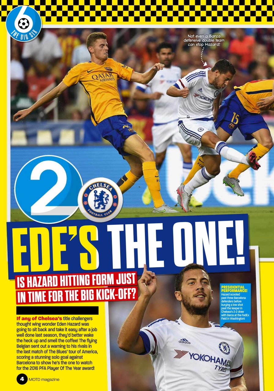 Match of the Day Preview Pages