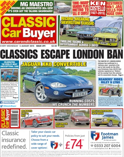 Classic Car Buyer issue 