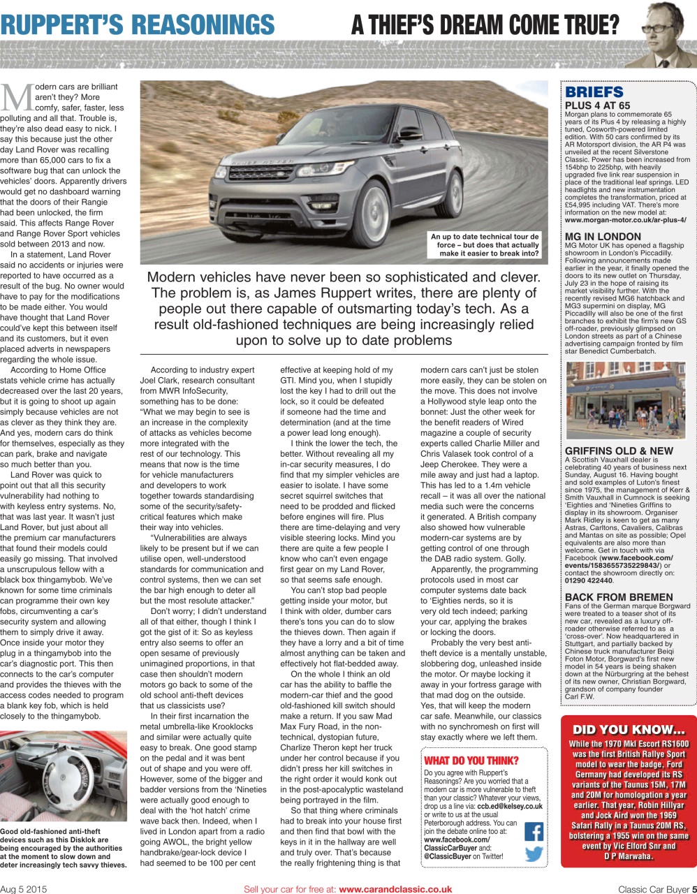 Classic Car Buyer Preview Pages