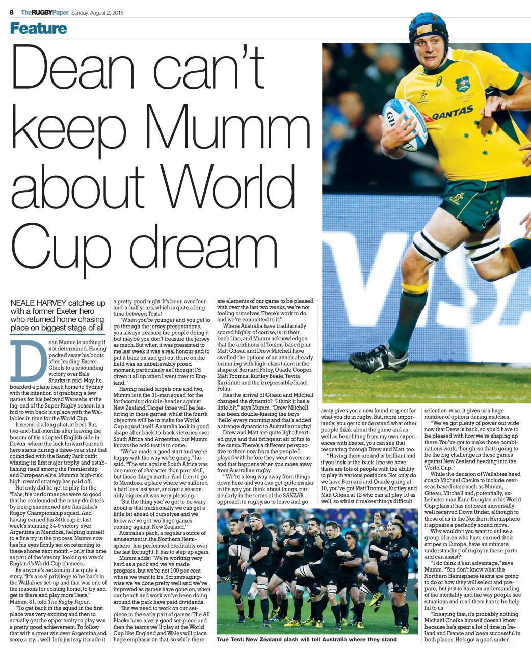 The Rugby Paper Preview Pages