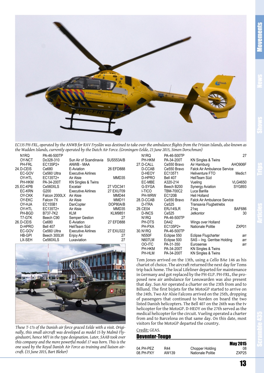 Scramble Magazine Preview Pages