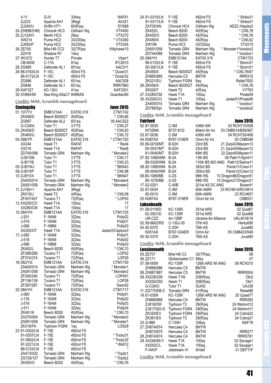 Scramble Magazine Preview Pages