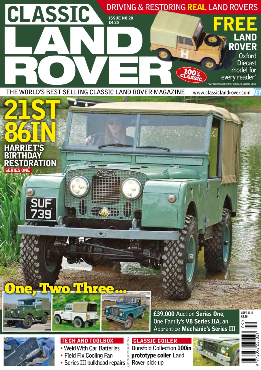 Classic Land Rover Magazine Preview Pages