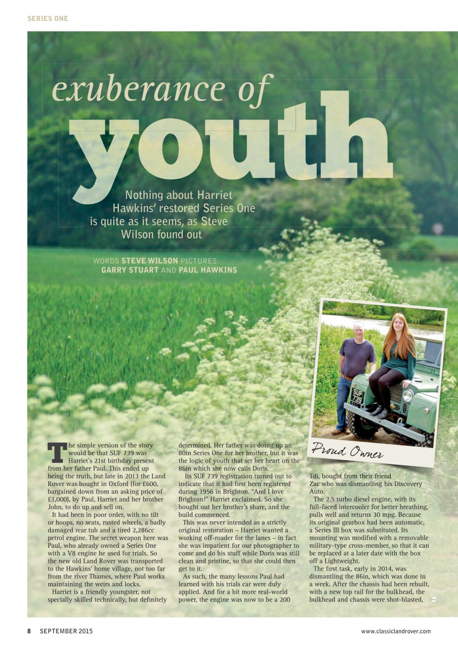 Classic Land Rover Magazine Preview Pages