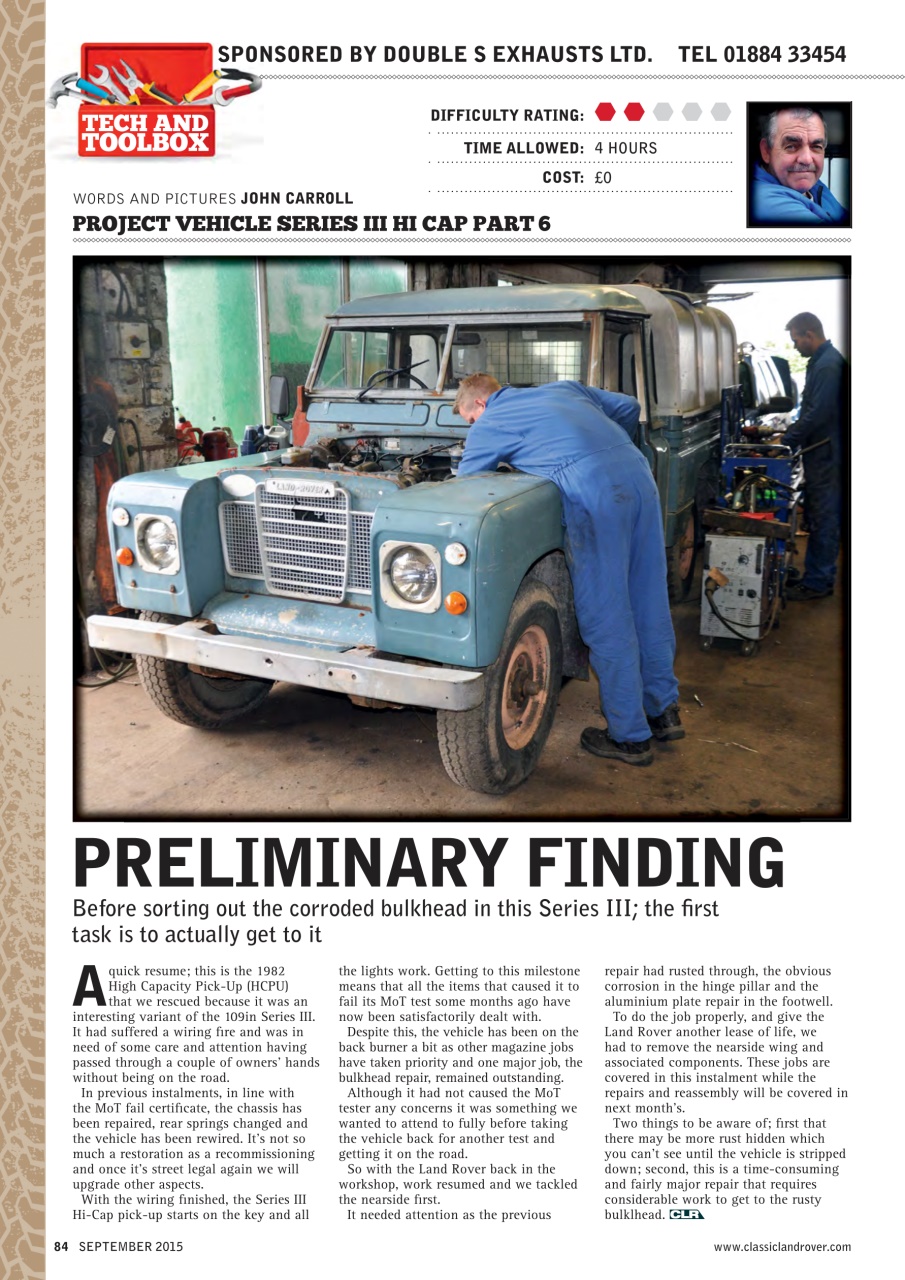 Classic Land Rover Magazine Preview Pages