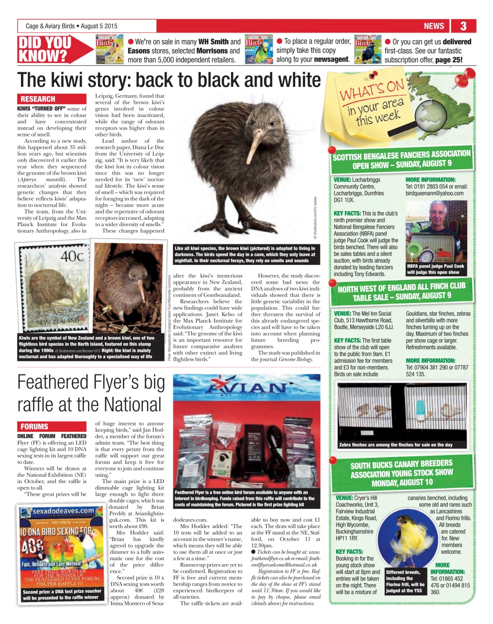 Cage & Aviary Birds Preview Pages