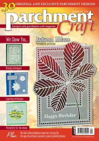 Parchment Craft issue September 2015