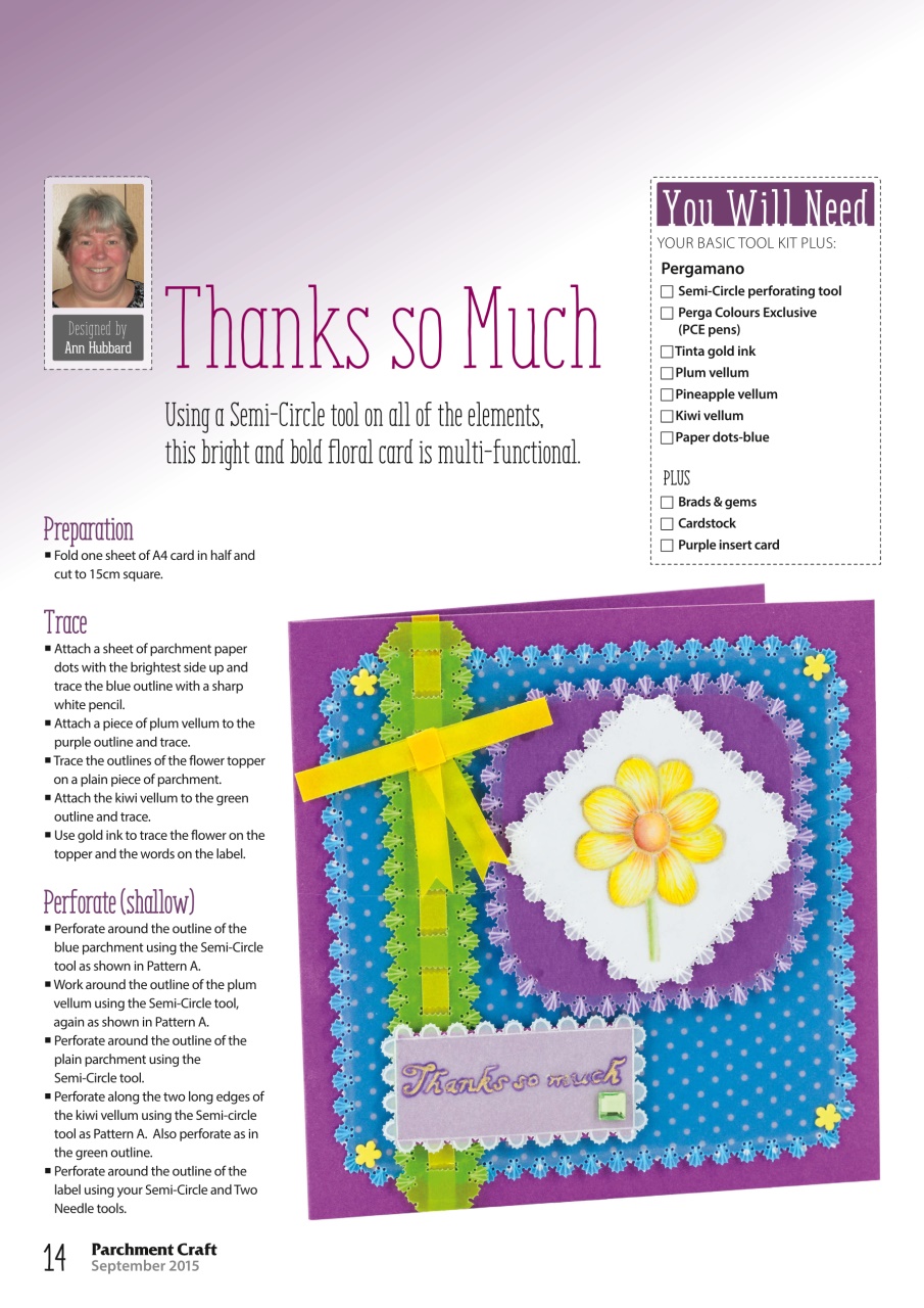 Parchment Craft Preview Pages