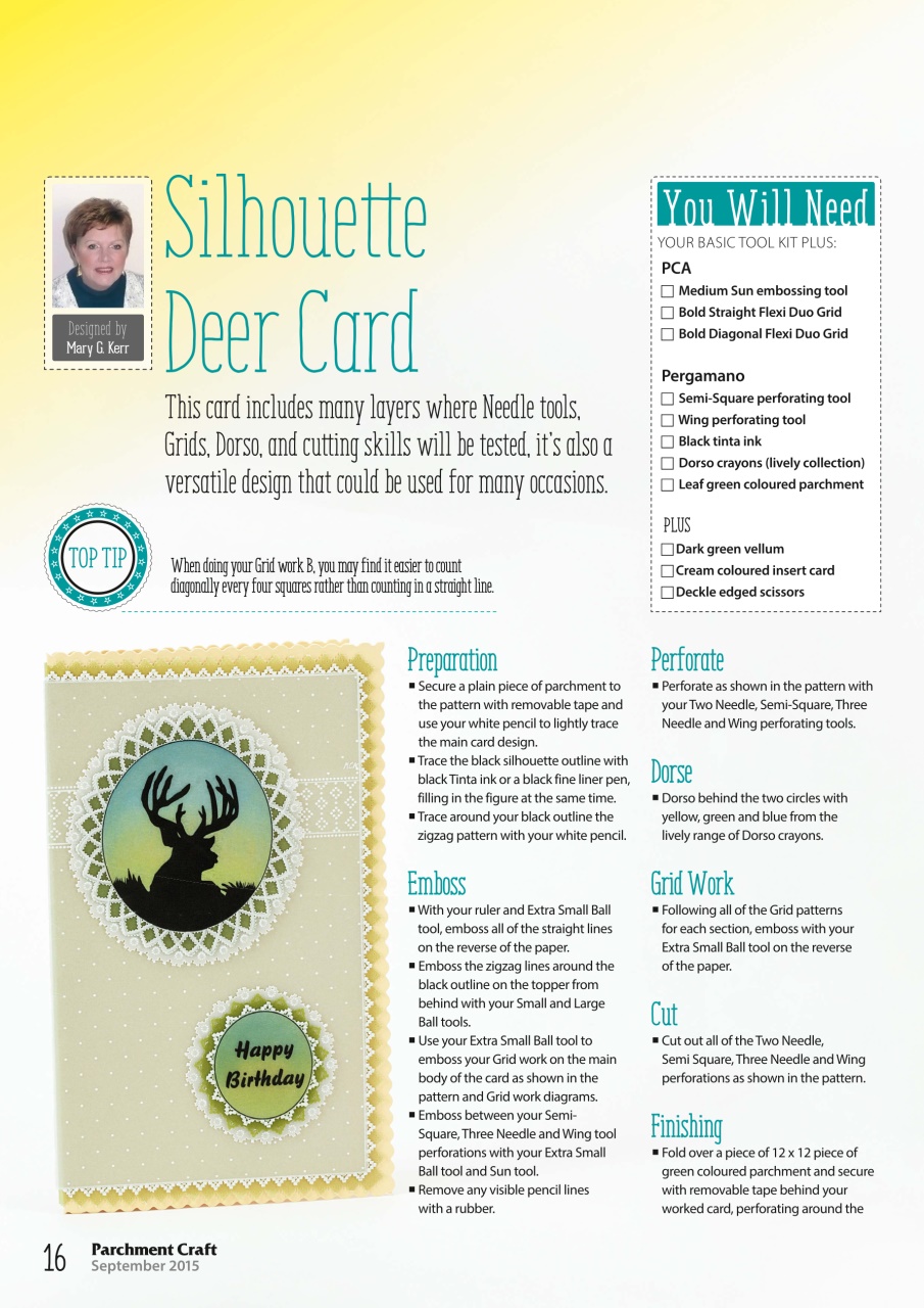 Parchment Craft Preview Pages