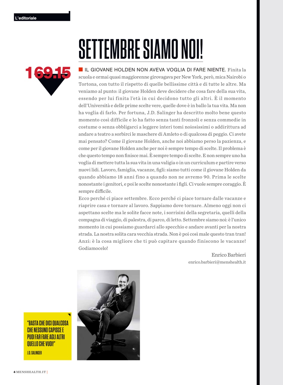 Men's Health Italia Preview Pages