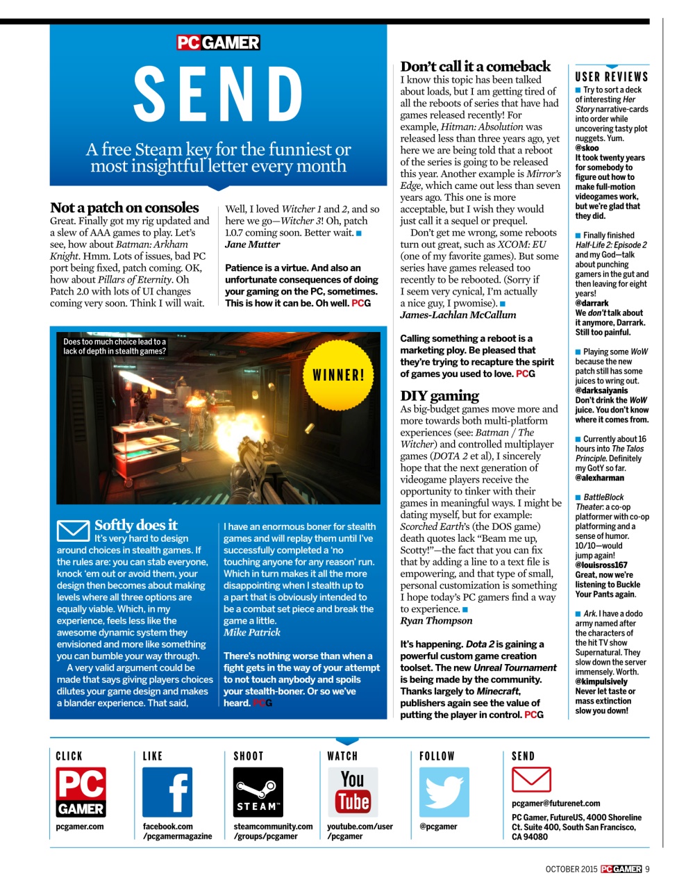 PC Gamer (US Edition) Preview Pages