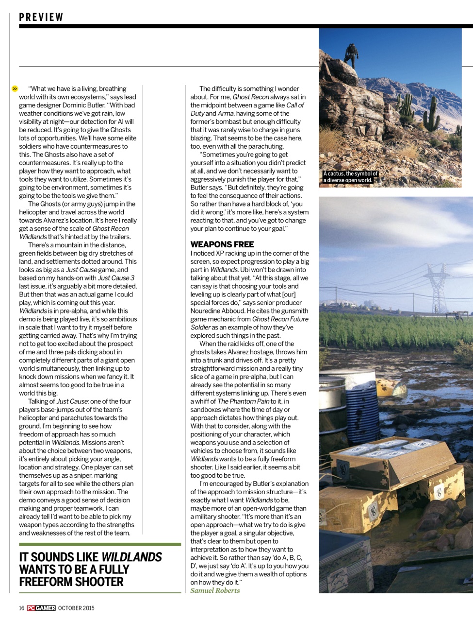 PC Gamer (US Edition) Preview Pages