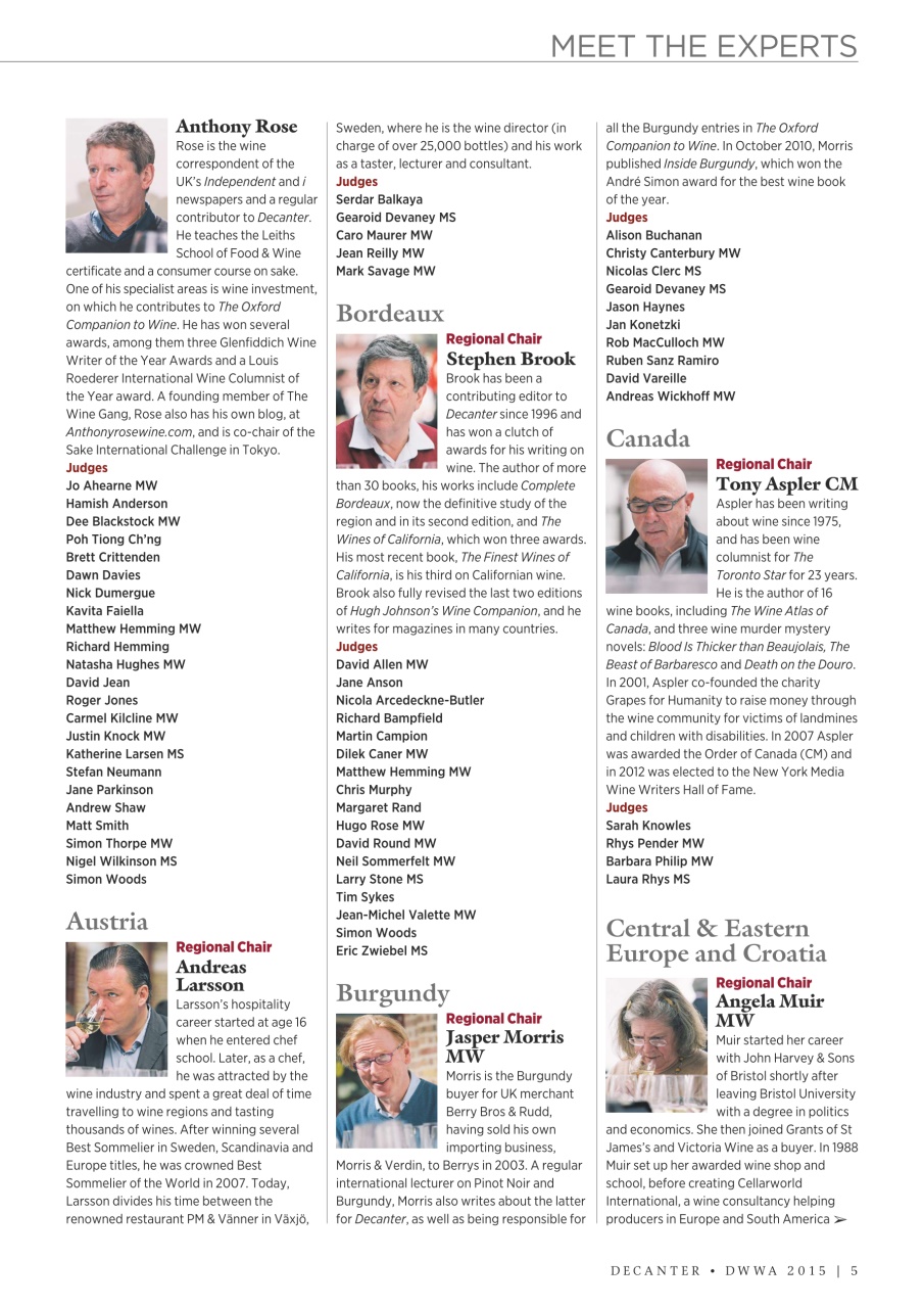 Decanter Preview Pages