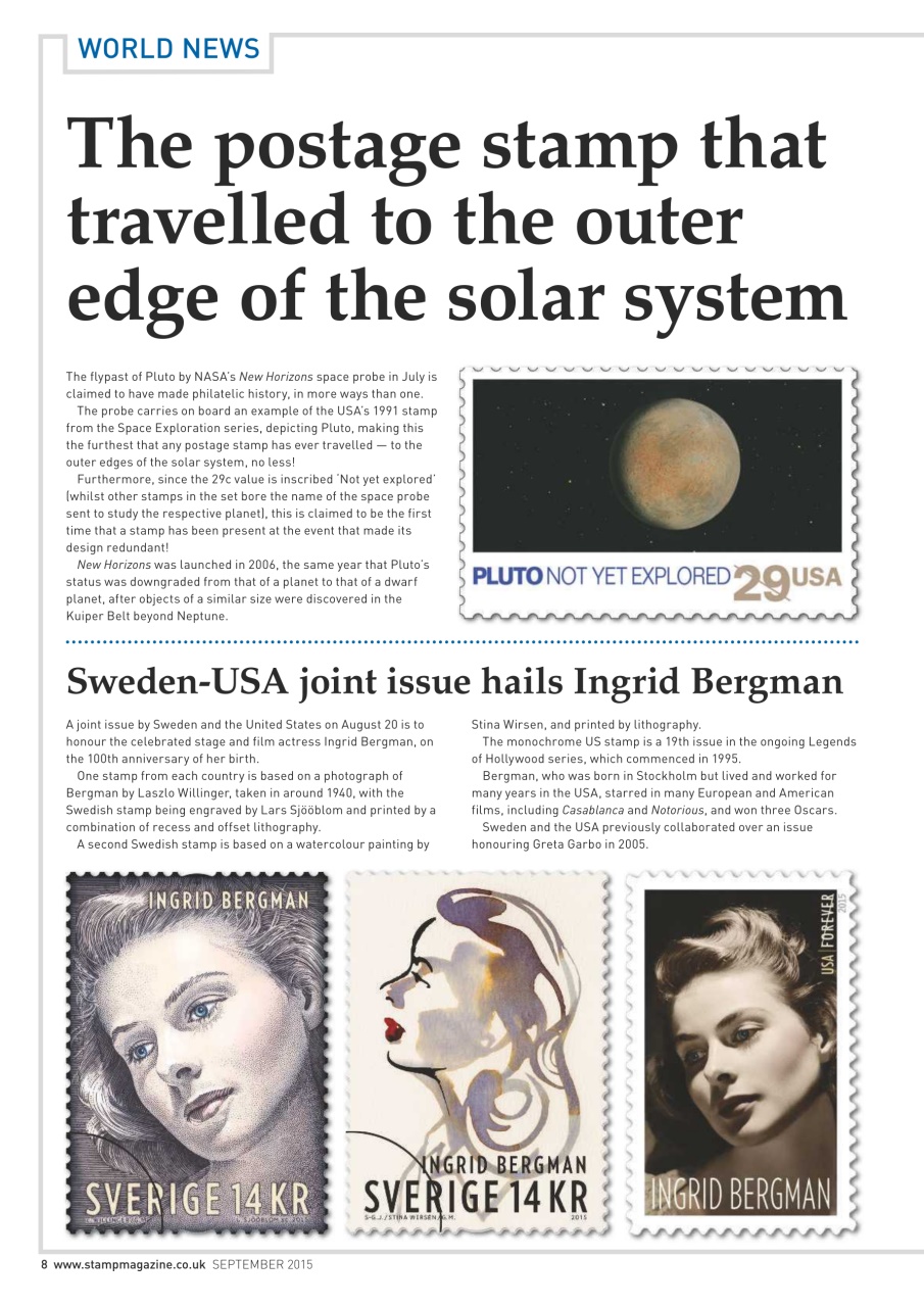 Stamp Magazine Preview Pages