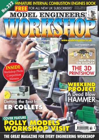 Model Engineer & Workshop Magazine issue September 2015