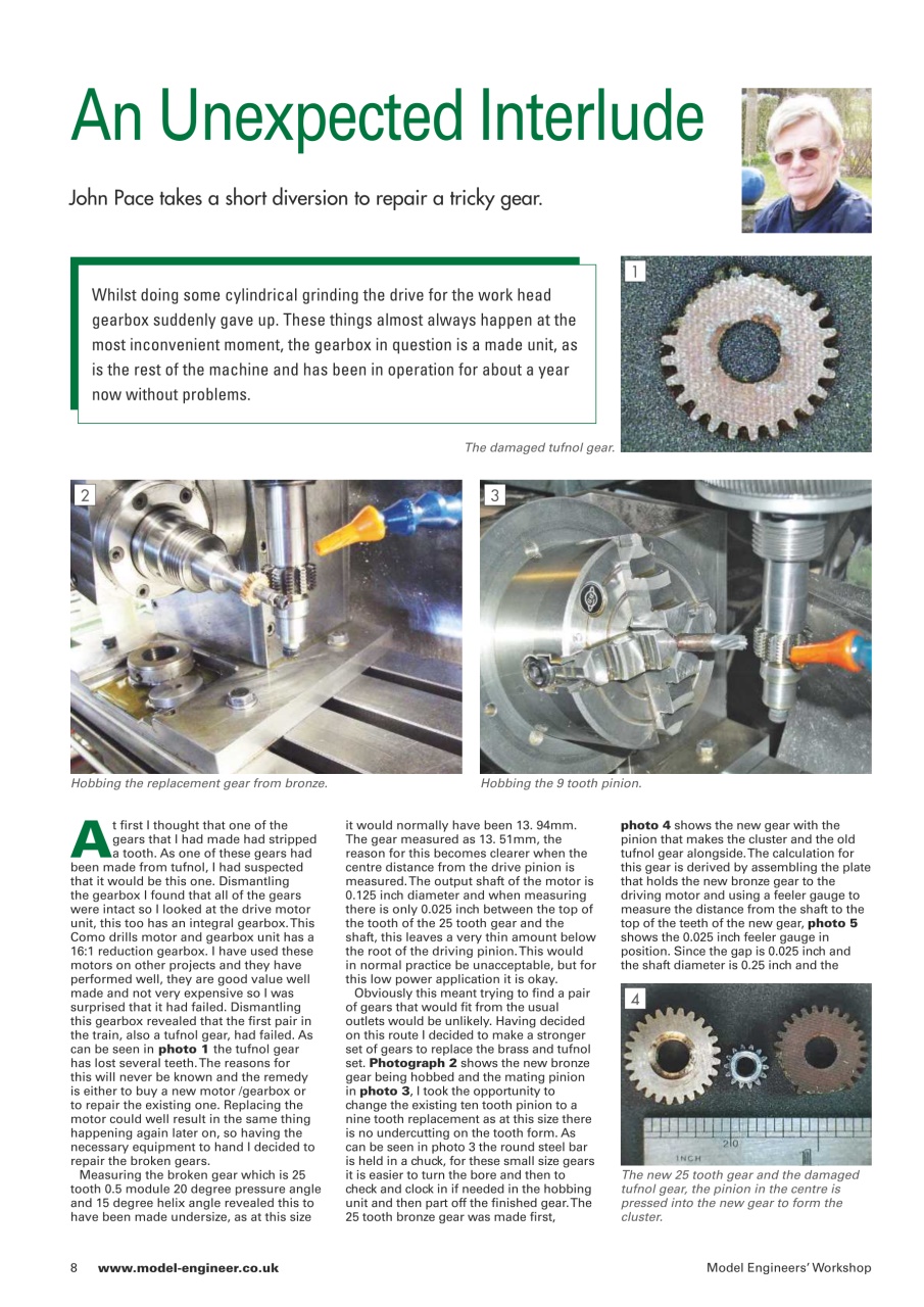 Model Engineer & Workshop Magazine Preview Pages