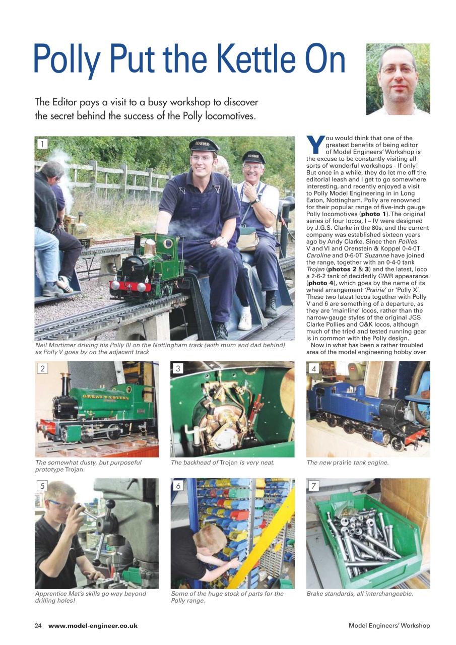 Model Engineer & Workshop Magazine Preview Pages