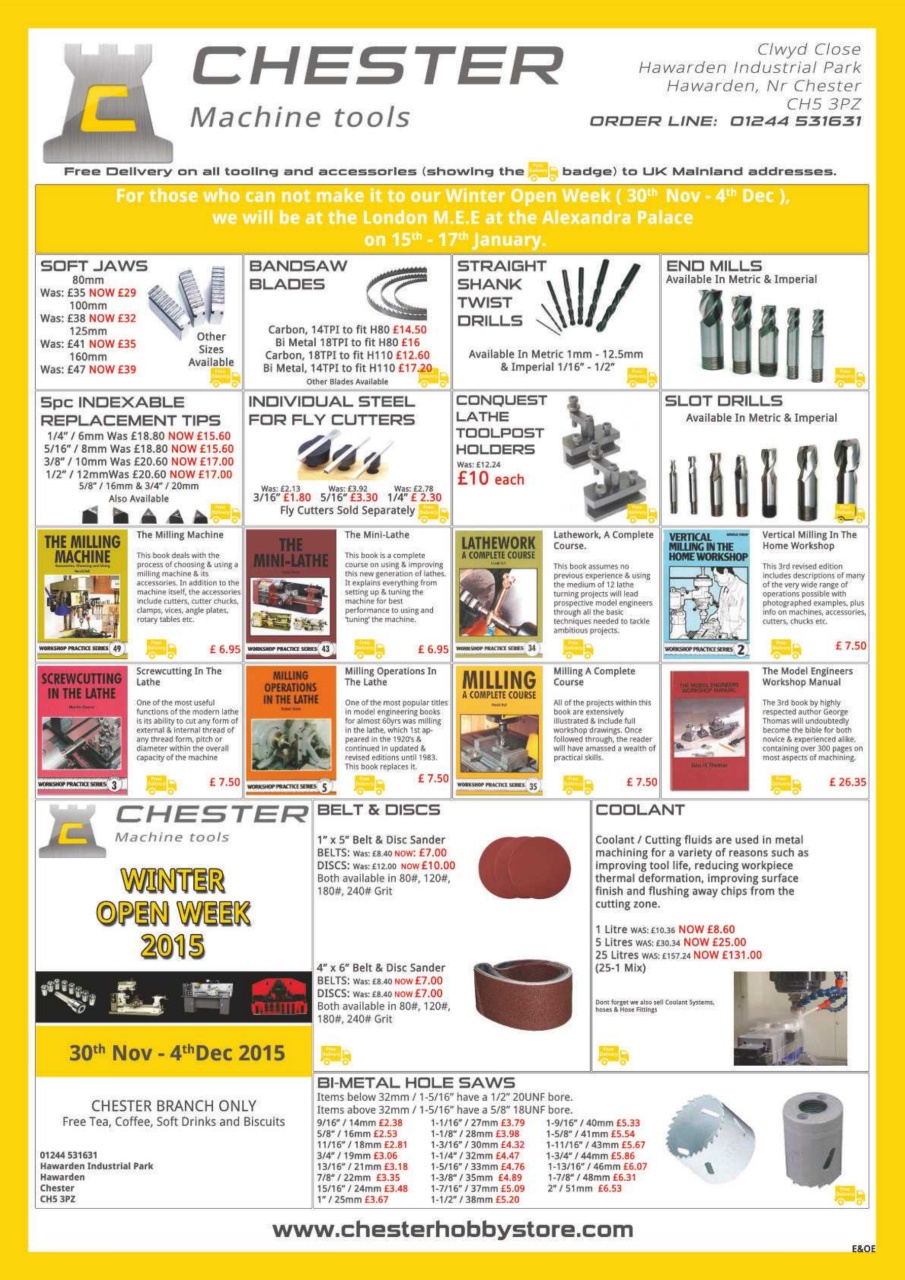 Model Engineer & Workshop Magazine Preview Pages