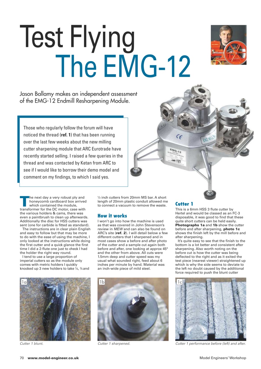 Model Engineer & Workshop Magazine Preview Pages
