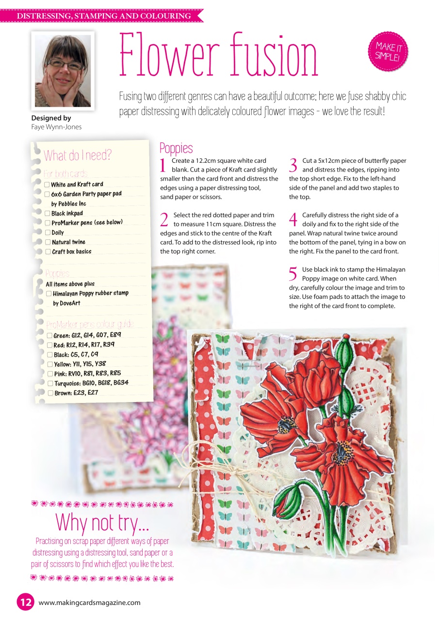 Making Cards & Papercraft Preview Pages