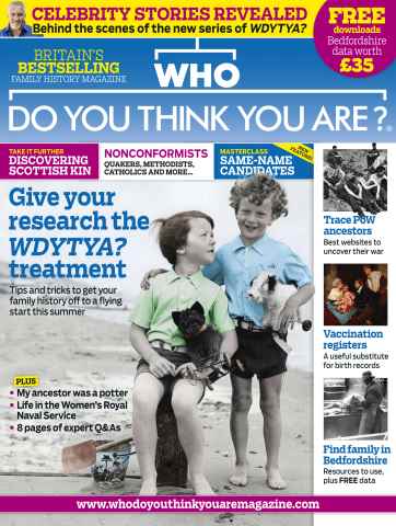 Who Do You Think You Are? issue Summer Special