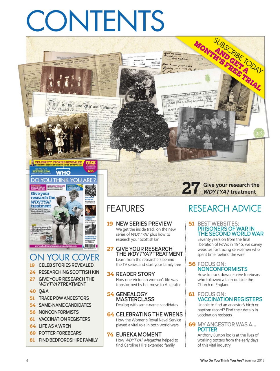 Who Do You Think You Are? Preview Pages