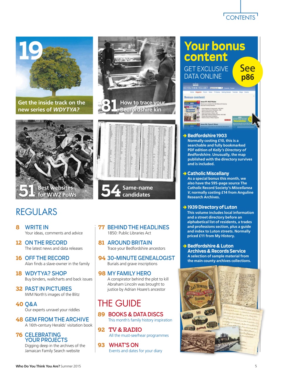 Who Do You Think You Are? Preview Pages