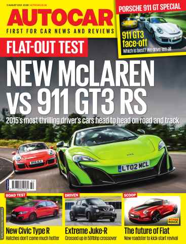 Autocar issue 5th August 2015