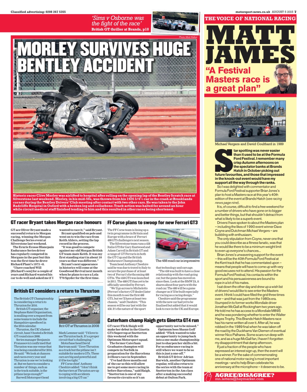 Motorsport News Preview Pages