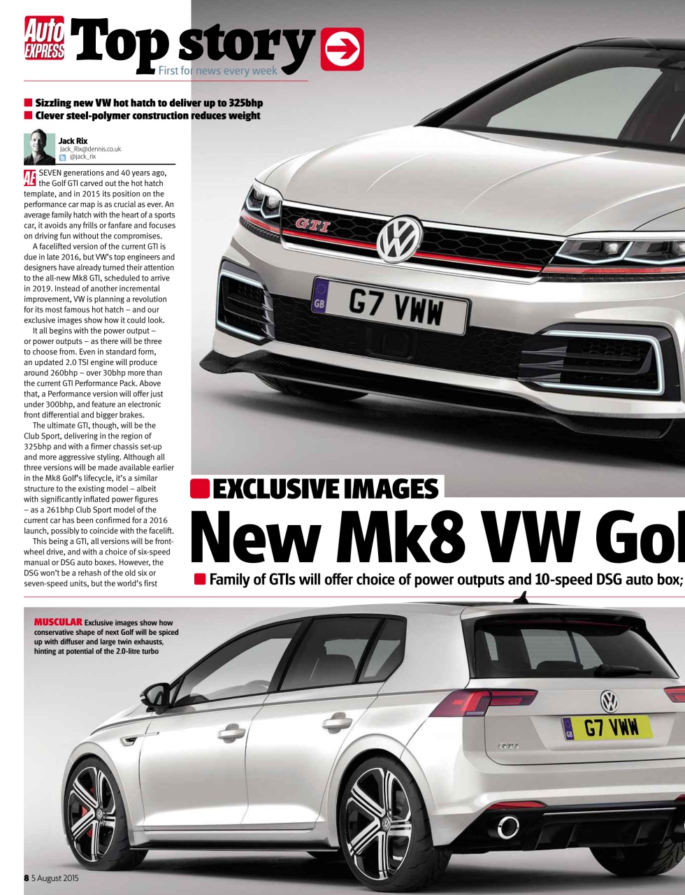 Auto Express Preview Pages