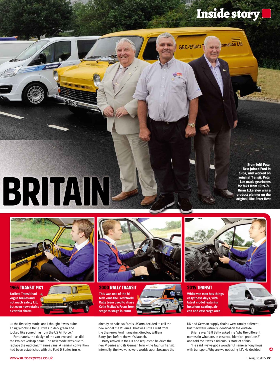 Auto Express Preview Pages