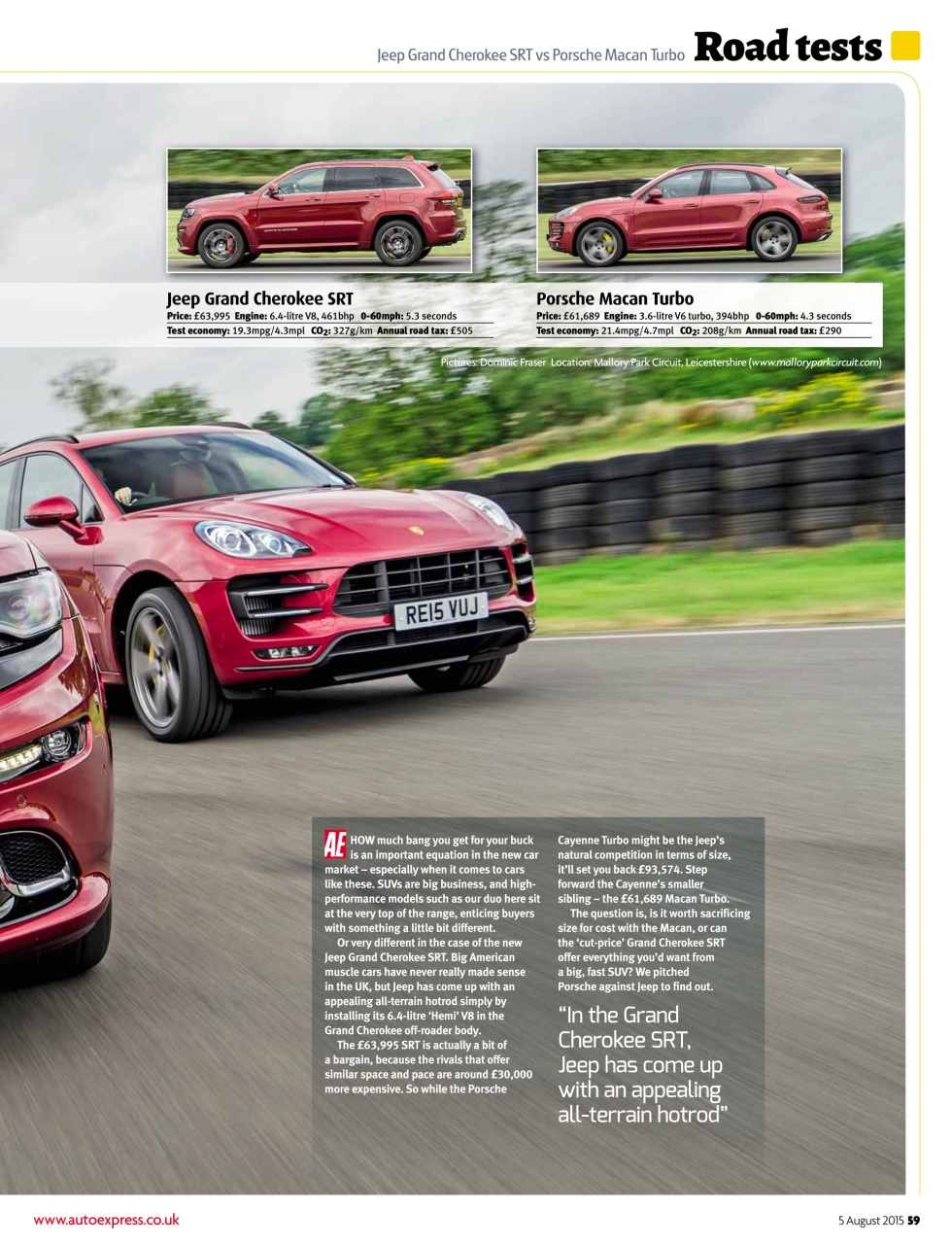 Auto Express Preview Pages