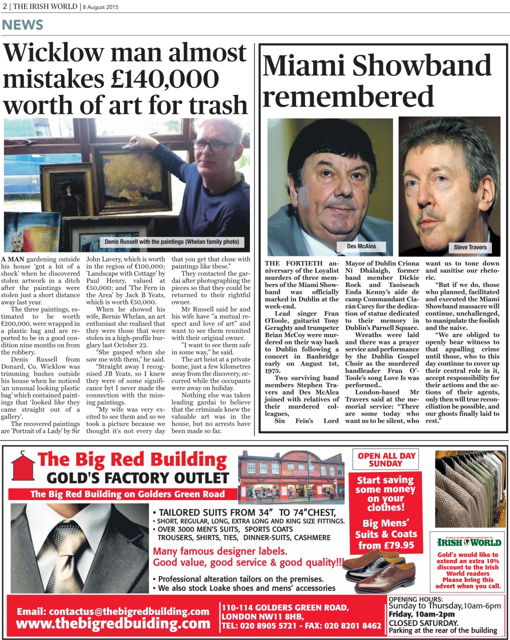 Irish World Preview Pages