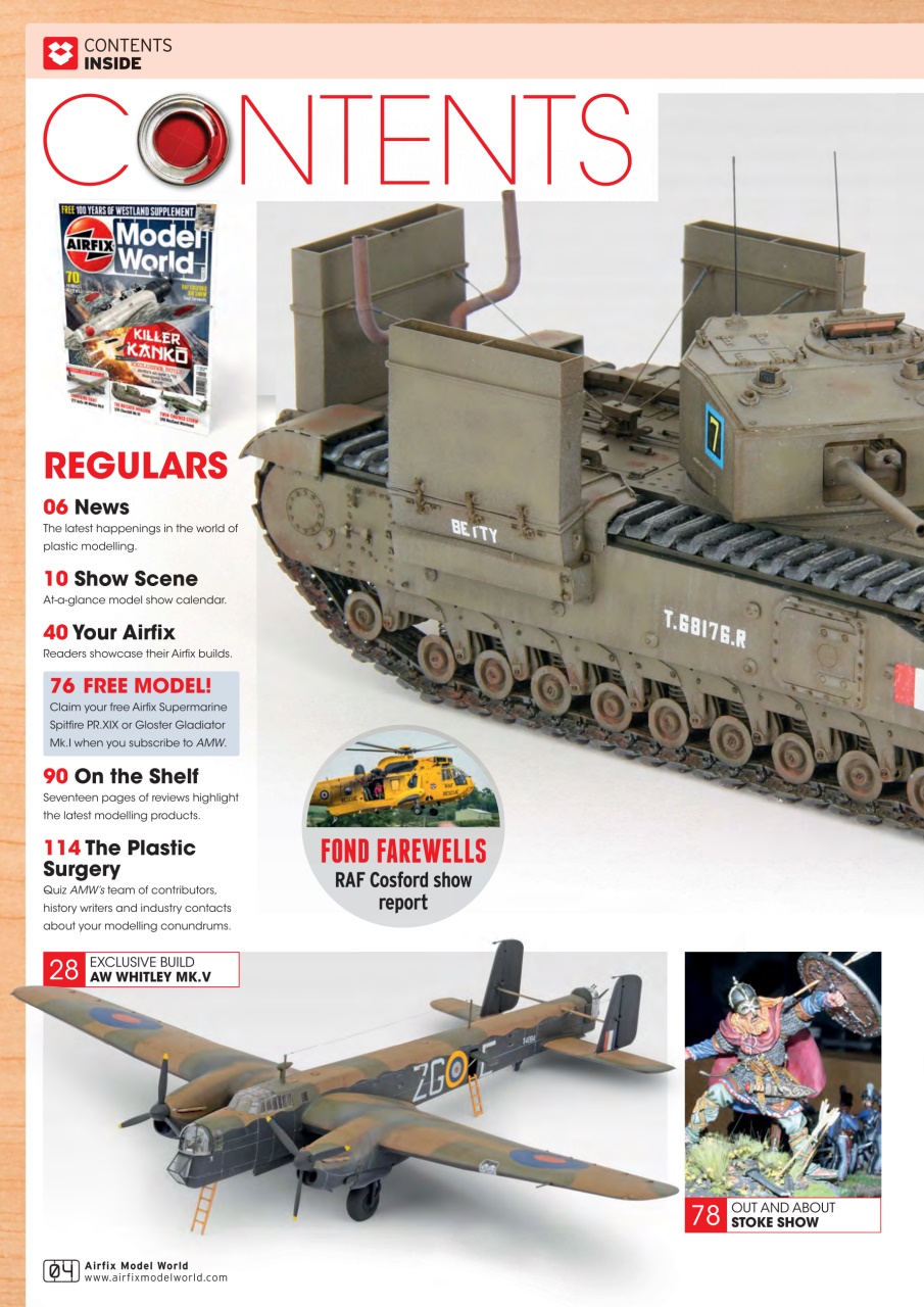 Airfix Model World Preview Pages