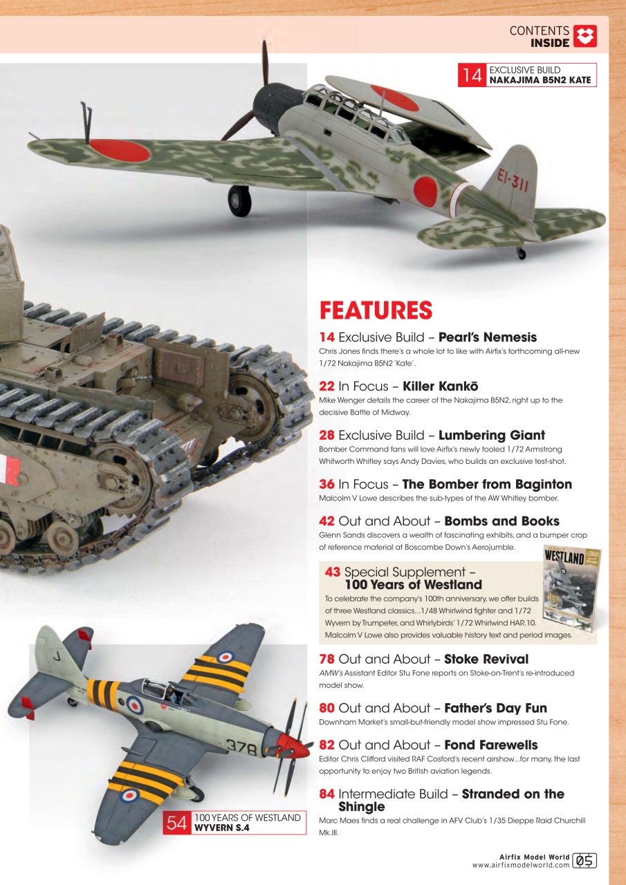 Airfix Model World Preview Pages