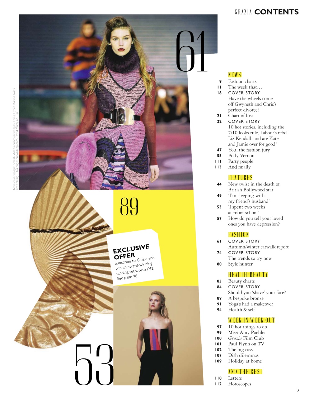 Grazia Preview Pages