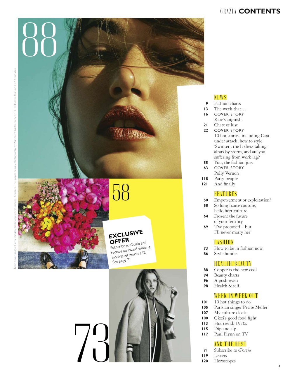 Grazia Preview Pages