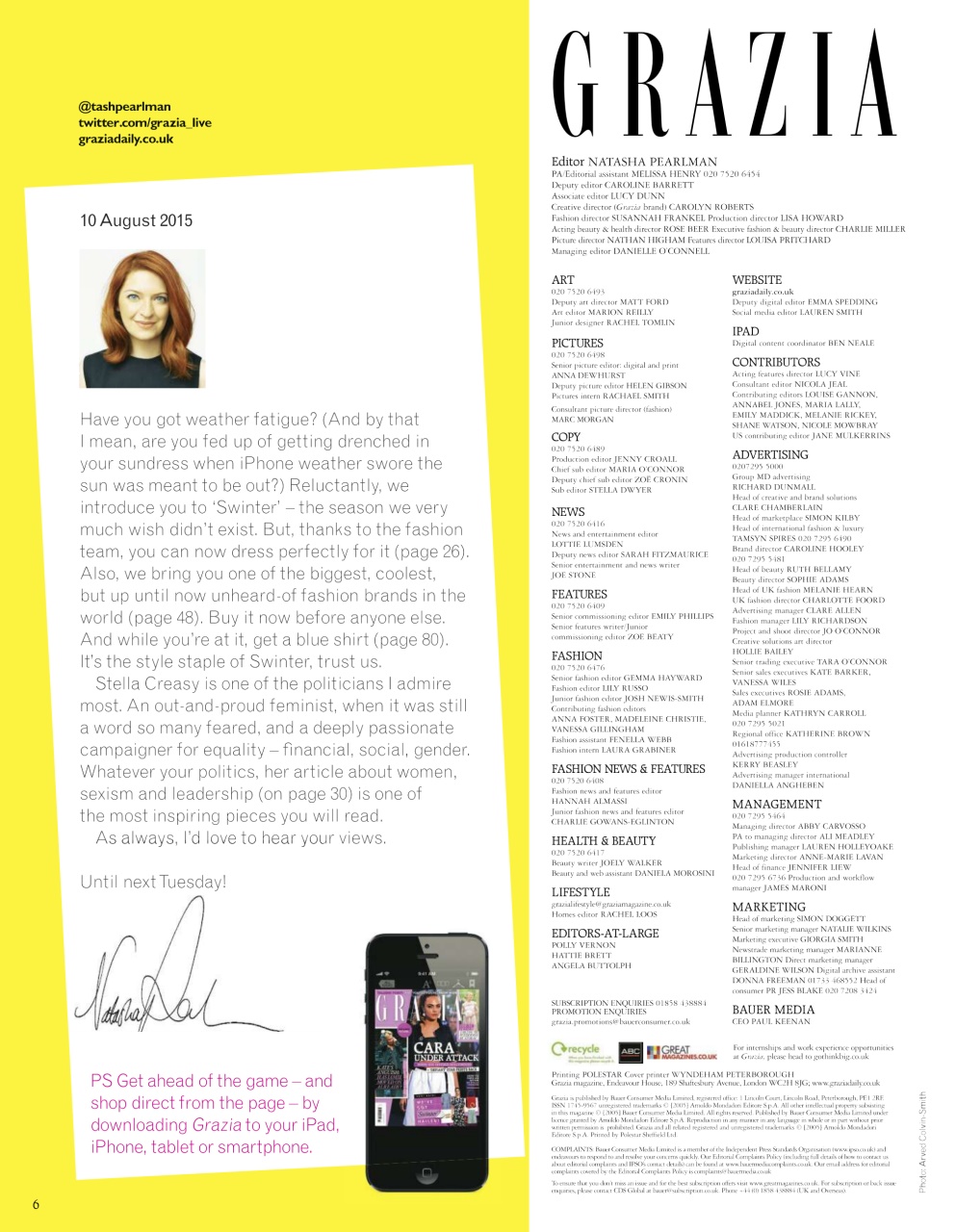 Grazia Preview Pages