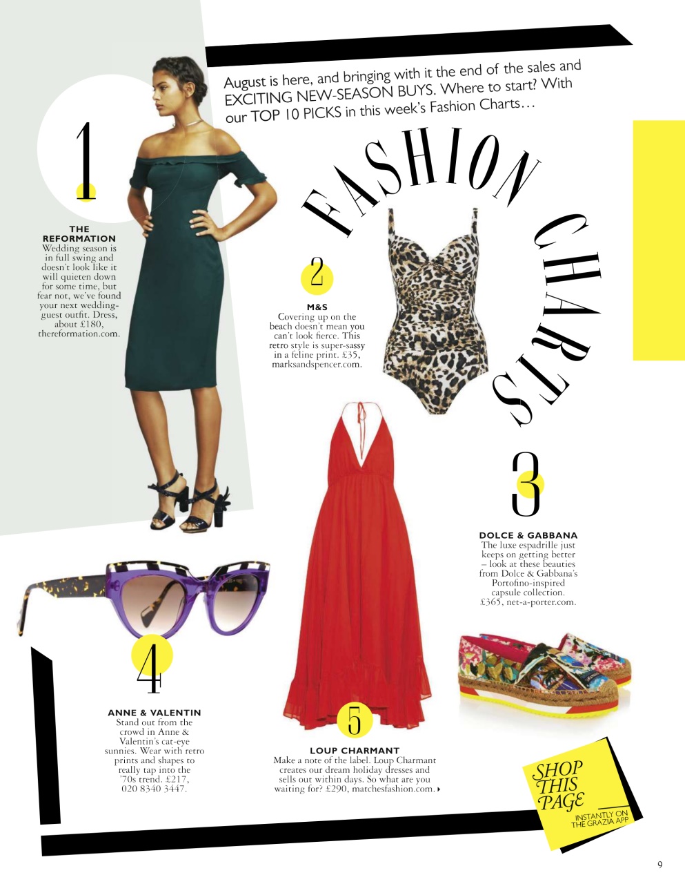 Grazia Preview Pages