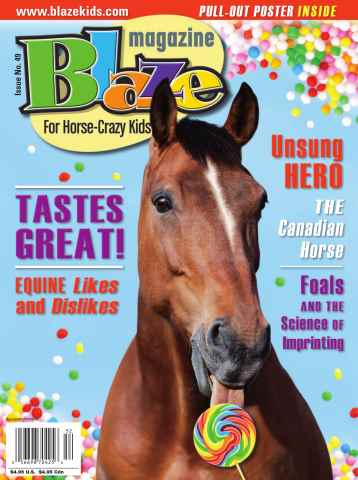 Blaze Magazine For Horse Crazy Kids issue Issue No. 49 Summer 2015 