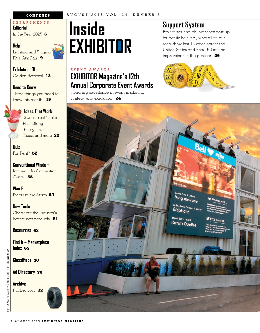 EXHIBITOR Magazine Preview Pages