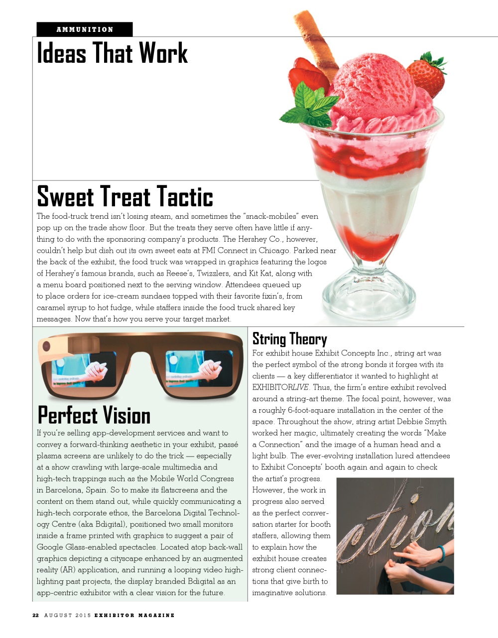 EXHIBITOR Magazine Preview Pages