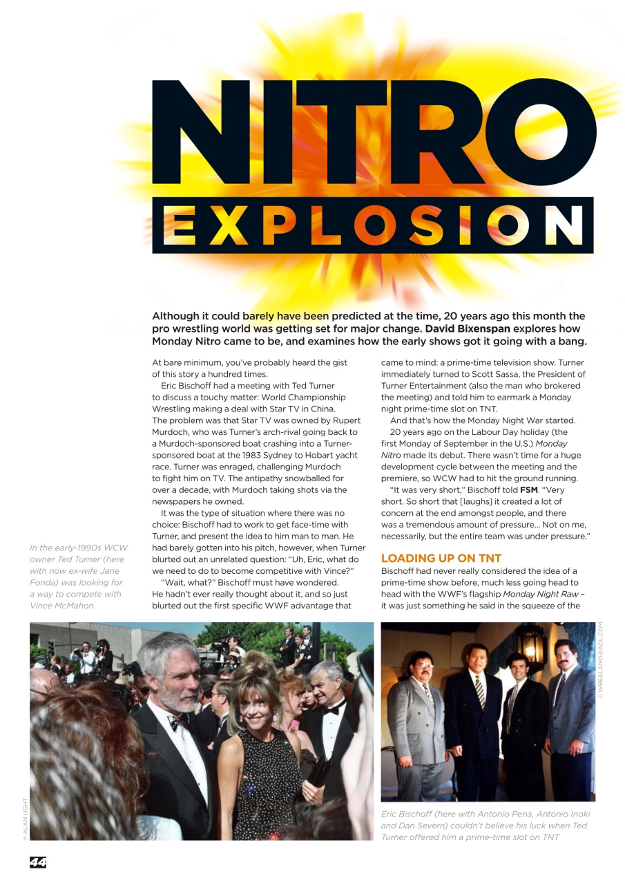 Wrestletalk Magazine Preview Pages