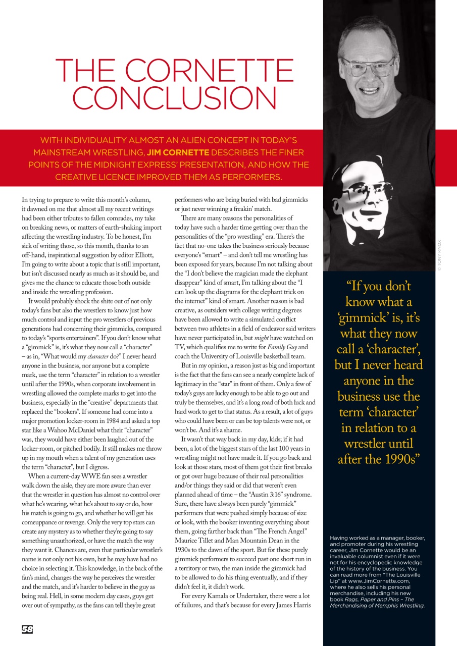 Wrestletalk Magazine Preview Pages