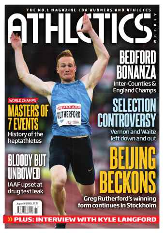 AW – Athletics Weekly Magazine issue 06 August 2015