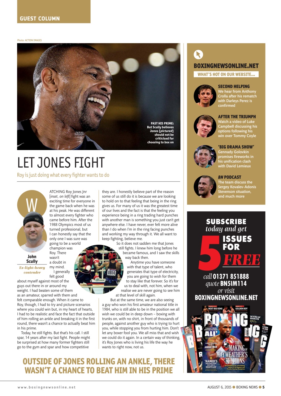 Boxing News Preview Pages
