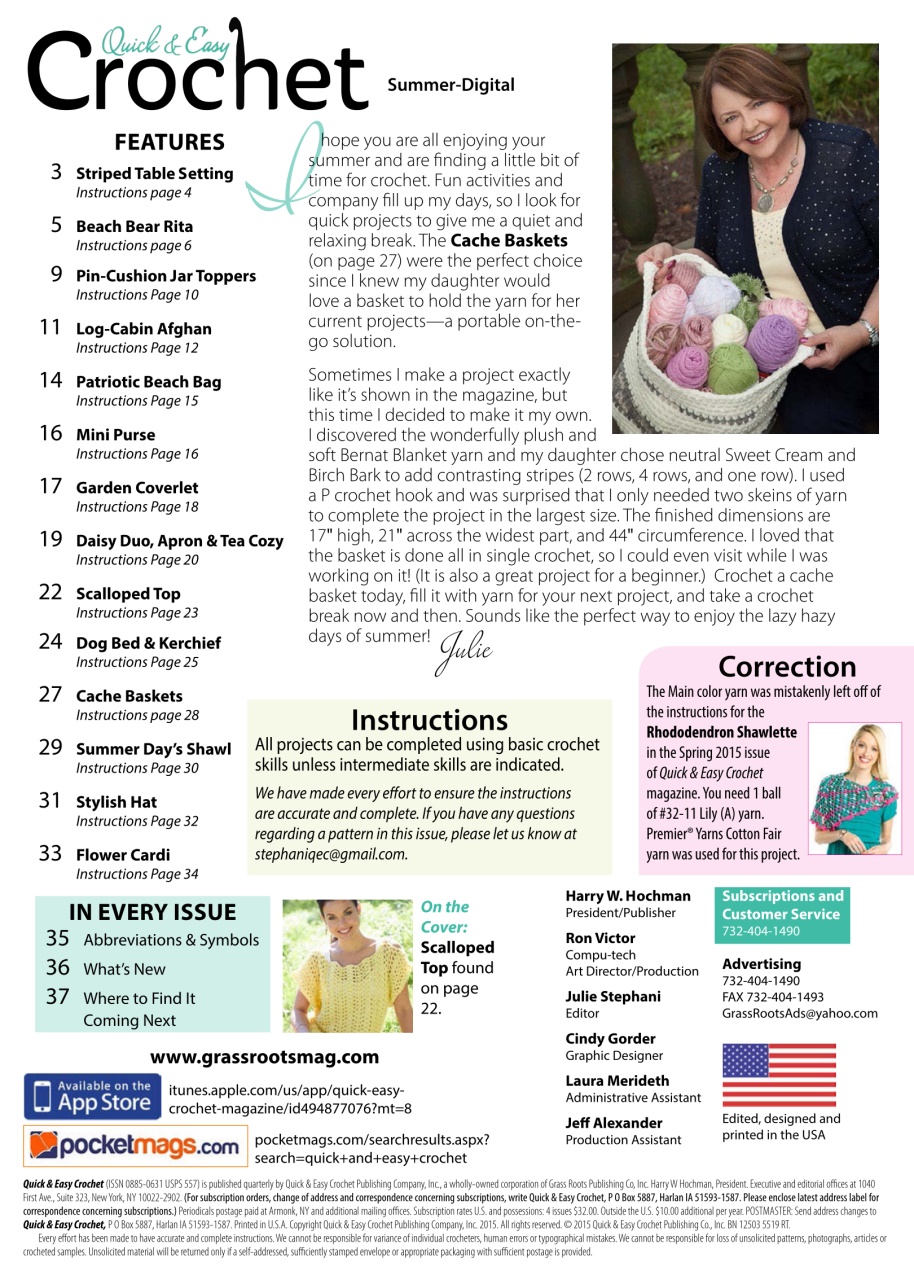 Quick & Easy Crochet Preview Pages