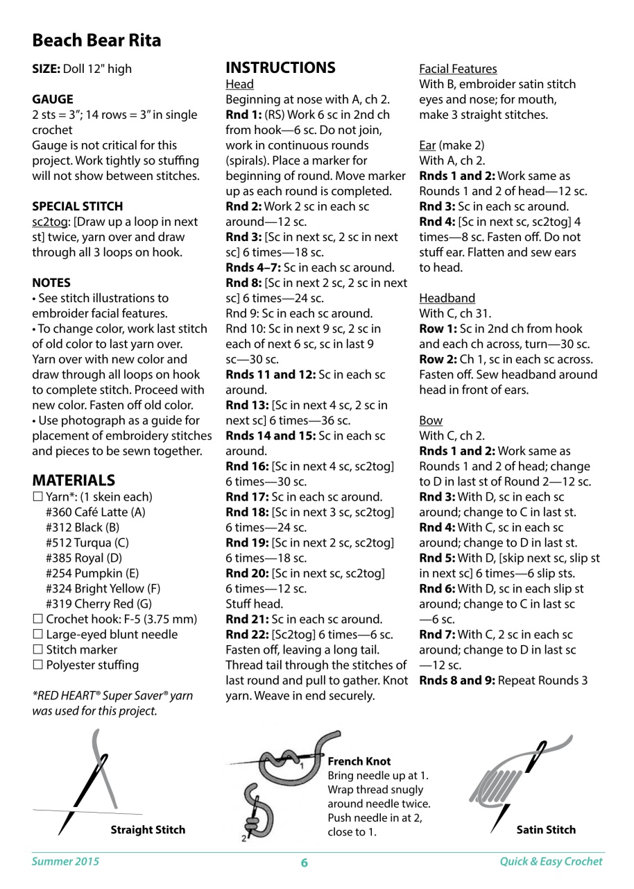 Quick & Easy Crochet Preview Pages